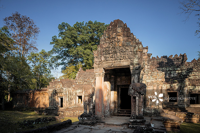 柬埔寨暹粒吴哥窟圣剑寺Preah Khan图片素材