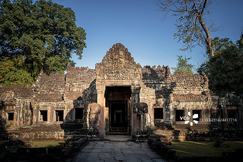 柬埔寨暹粒吴哥窟圣剑寺Preah Khan图片素材