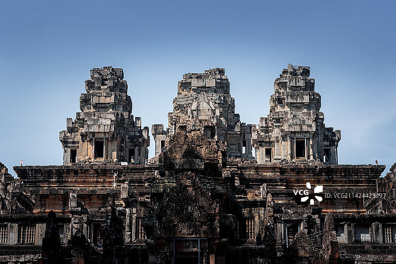 柬埔寨暹粒吴哥窟茶胶寺 Ta Keo图片素材