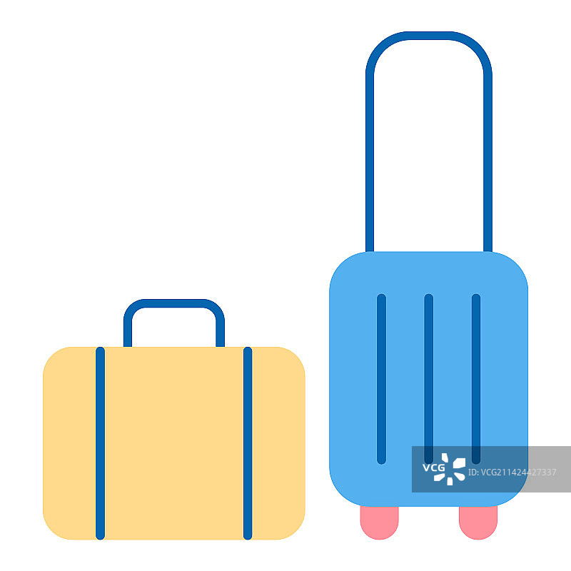 带滚轮行李箱 2图片素材