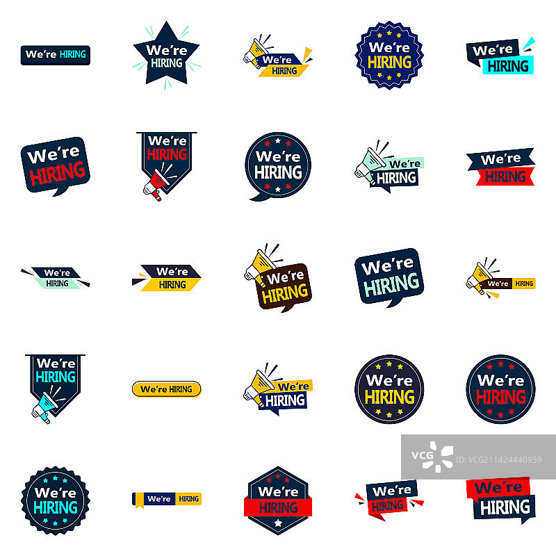 25个招聘通用图片图片素材