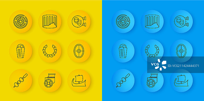 橄榄与奶酪、烤肉卷饼图案设计图片素材