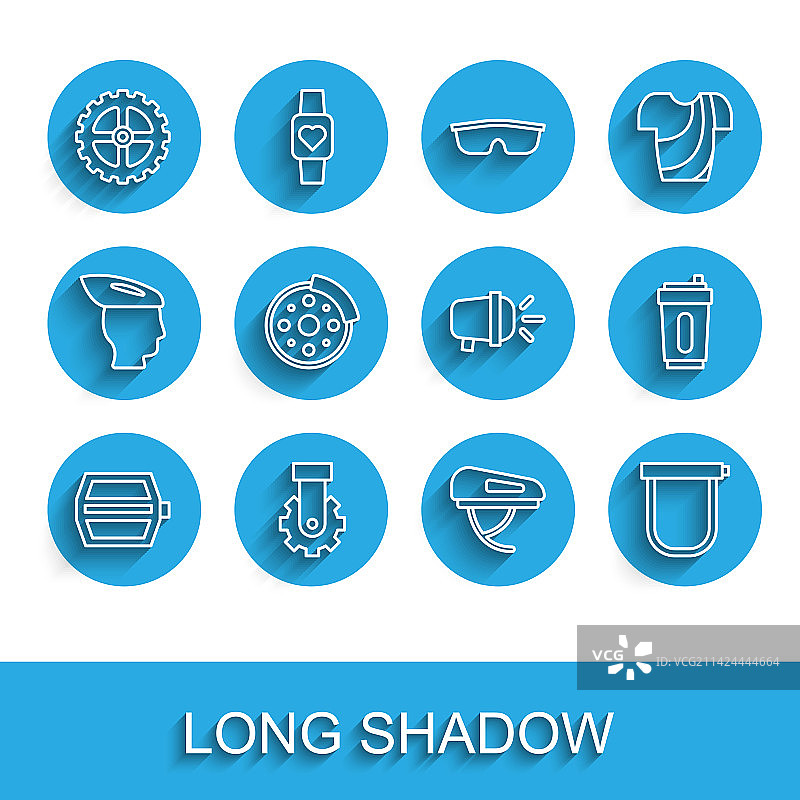 自行车脚踏板、变速器、自行车后部图片素材