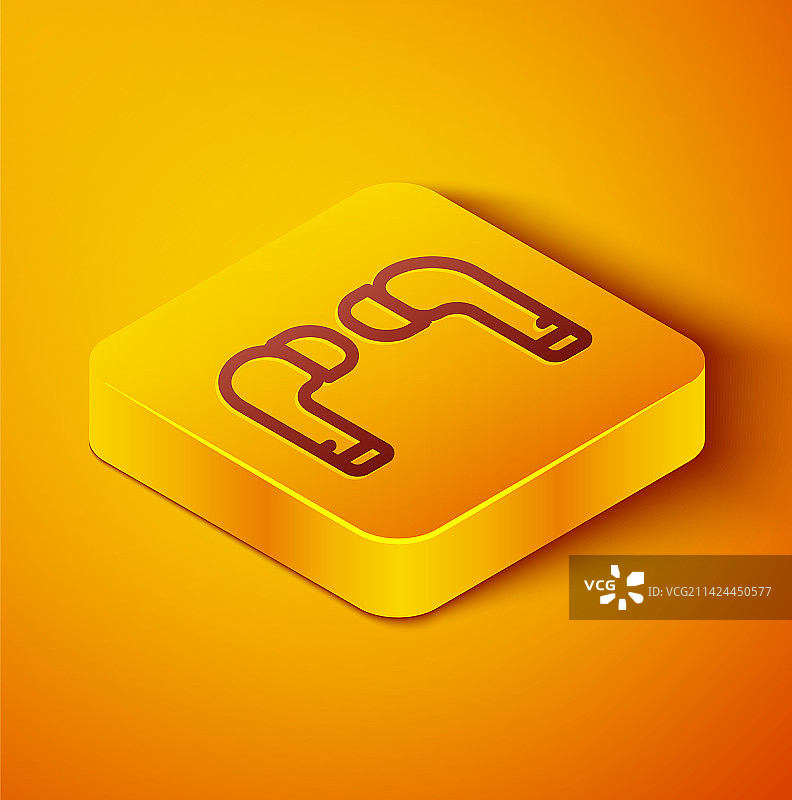 2.5D线条无线耳机图标图片素材