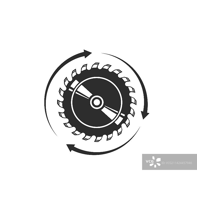 旋转圆锯片设计图片素材