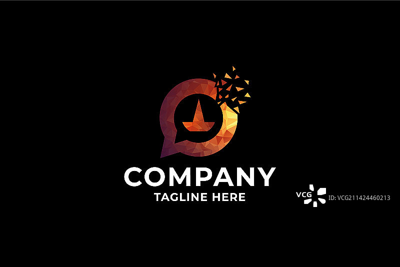 对话想法logo专业模板图片素材