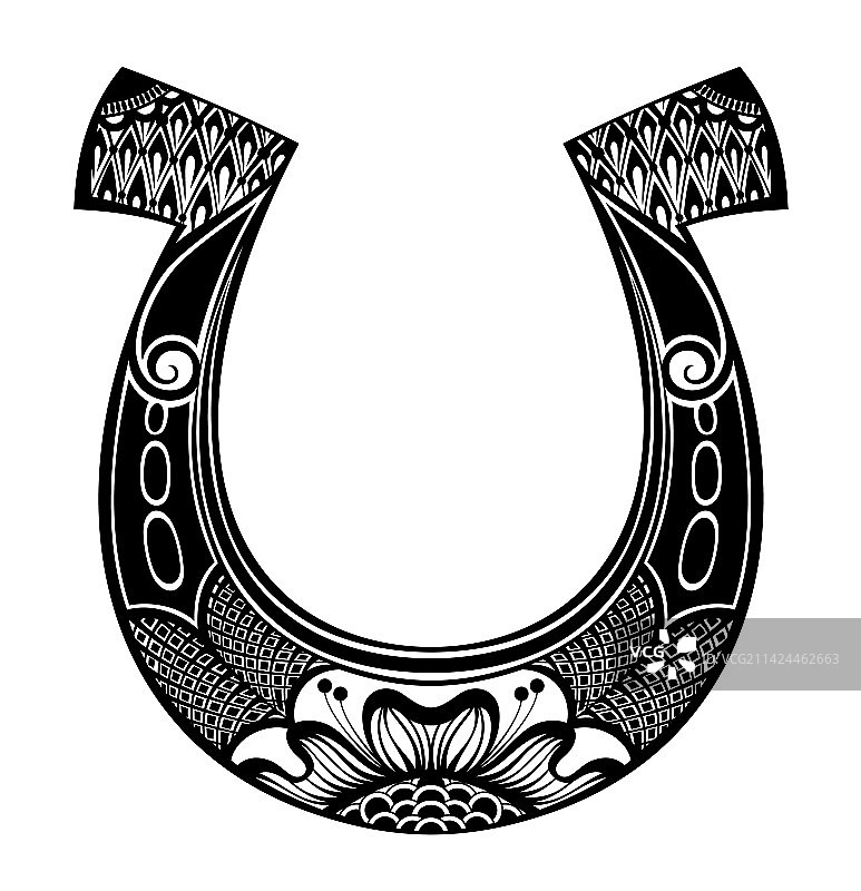 幸运马蹄铁图片素材