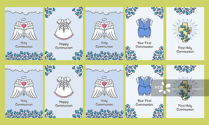 首次圣餐社交媒体故事图片素材