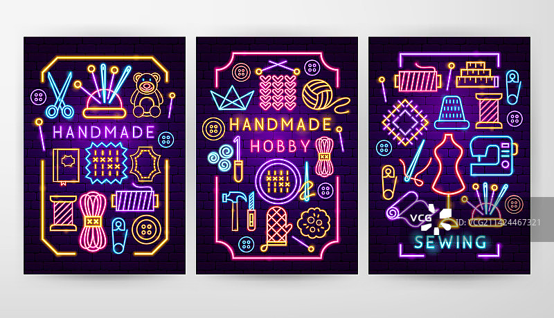 手工宣传单概念图片素材