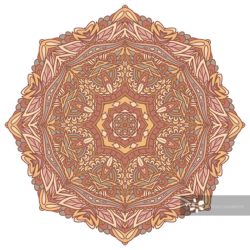 民族抽象无缝波斯图案图片素材