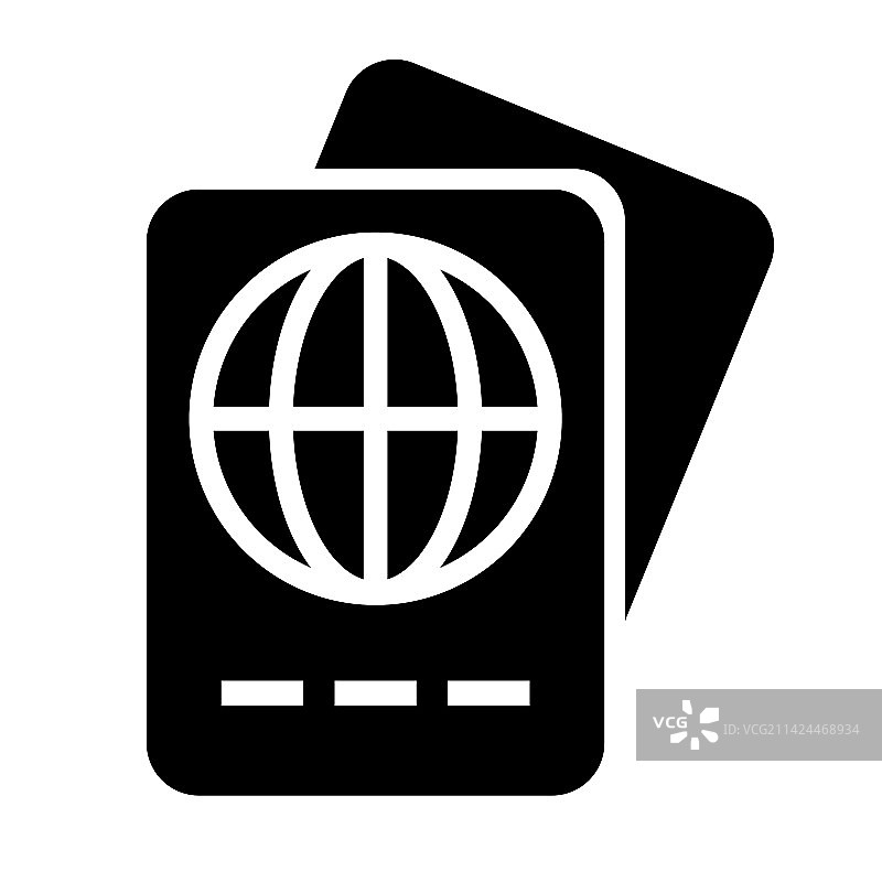 国际旅行护照证件图片素材