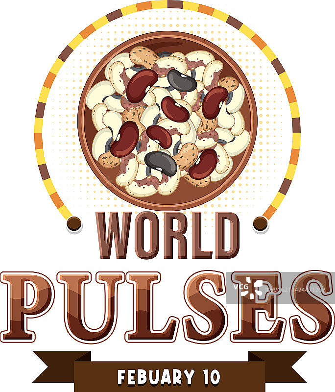 世界豆类日banner设计图片素材