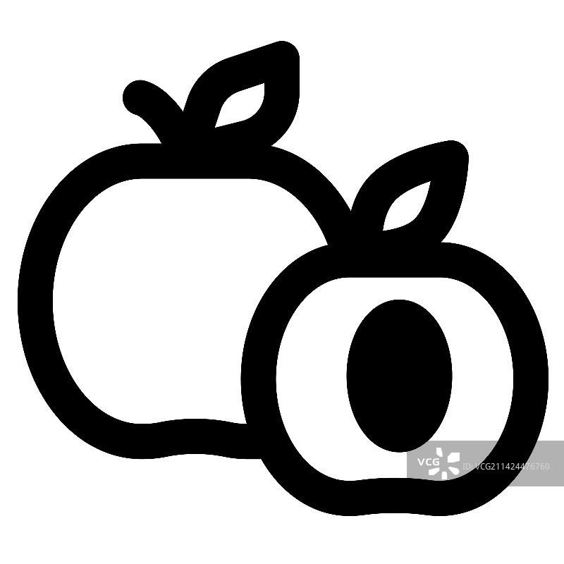 诱人多汁的杏子图片素材