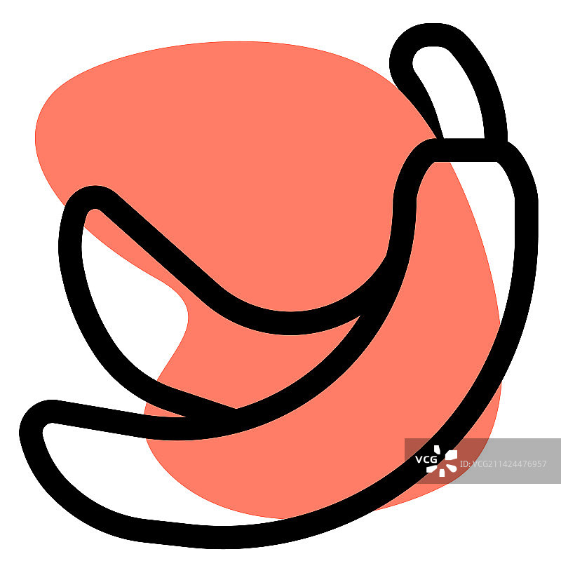 锻炼后的一对香蕉图片素材