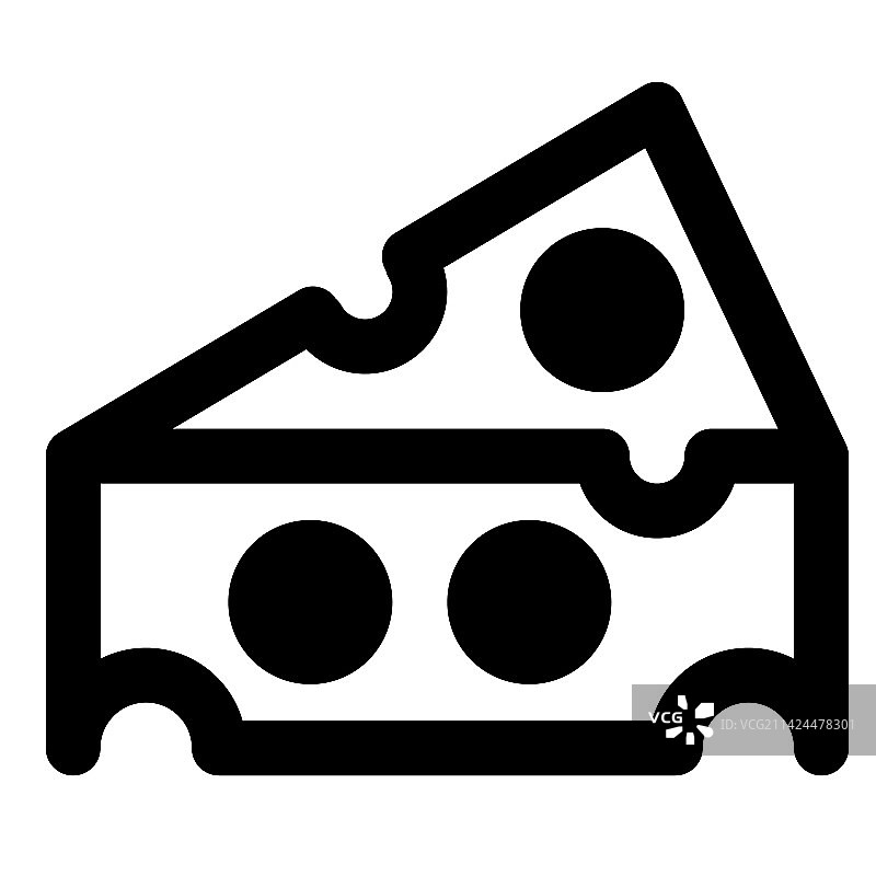 一块美味的切达干酪图片素材