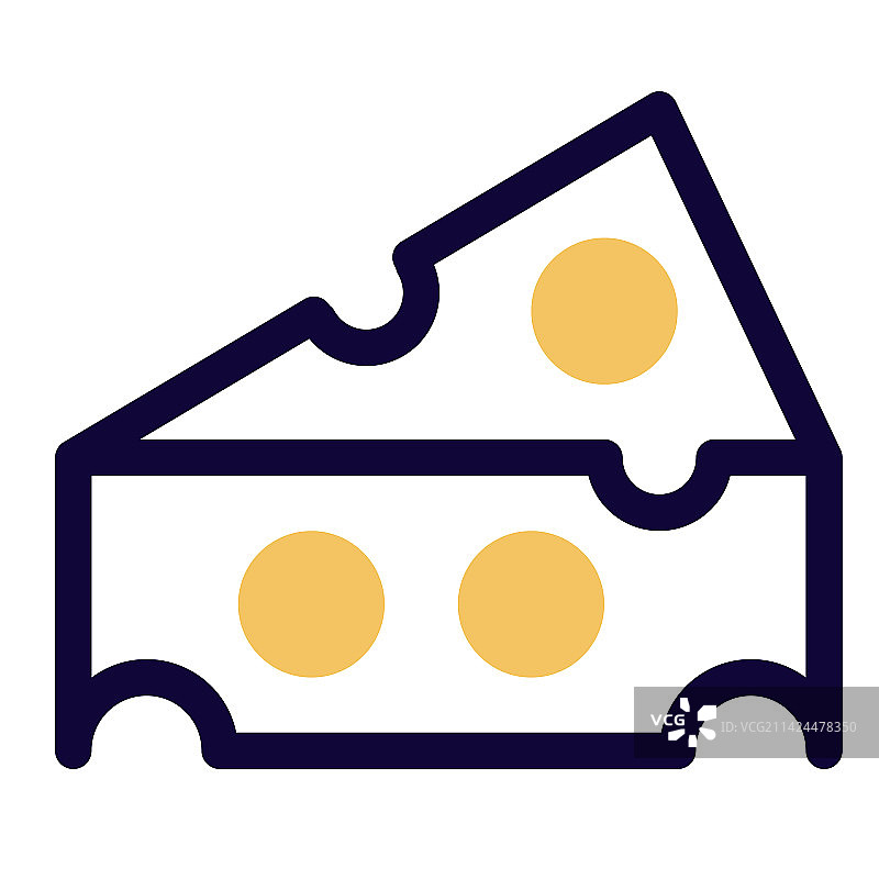 一块美味的切达干酪图片素材