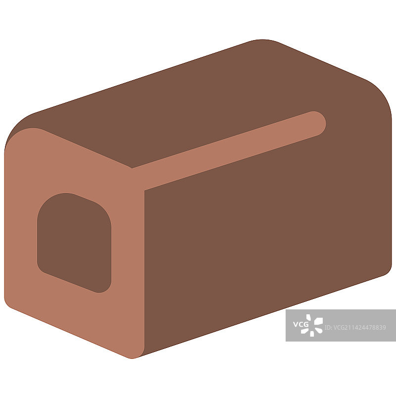 奶油巧克力砖图片素材