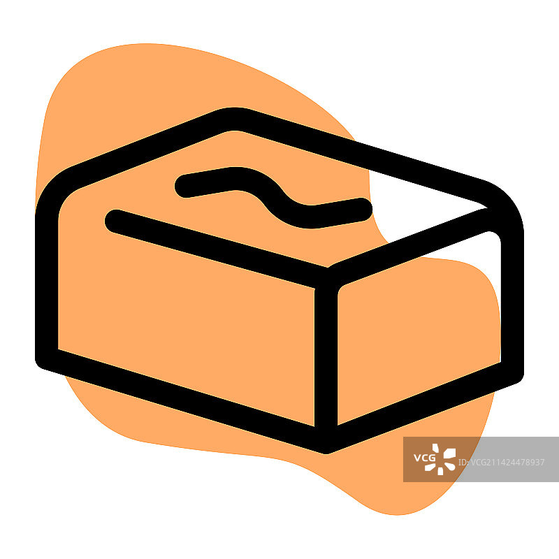 光滑奶油巧克力块图片素材