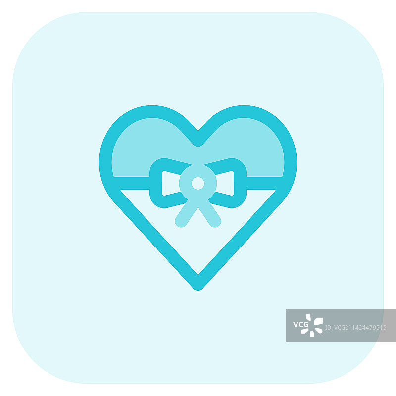 心形巧克力礼盒图片素材