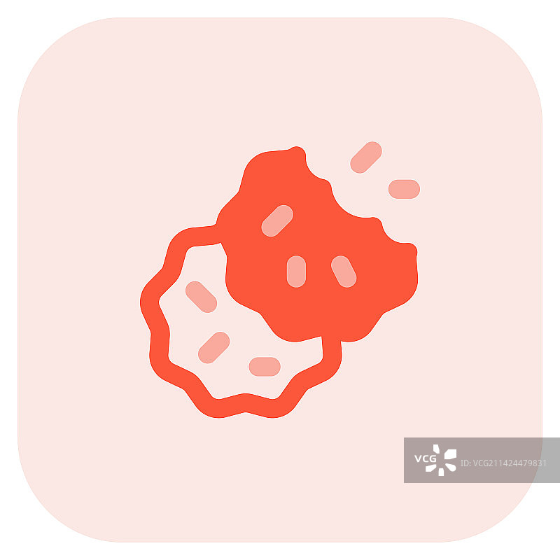 美味烘焙饼干上的巧克力碎图片素材