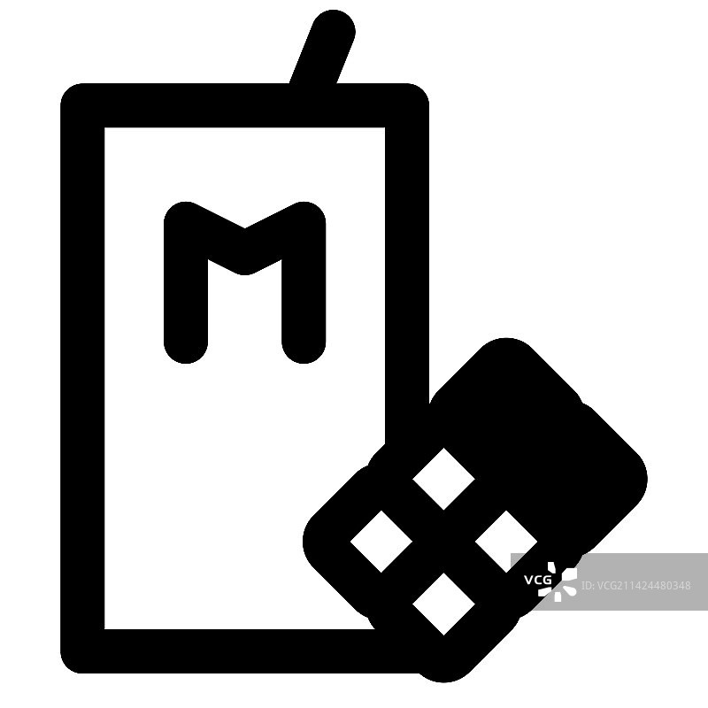 纸盒包装的风味巧克力牛奶图片素材