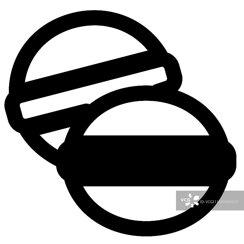 光滑美味的巧克力马卡龙图片素材