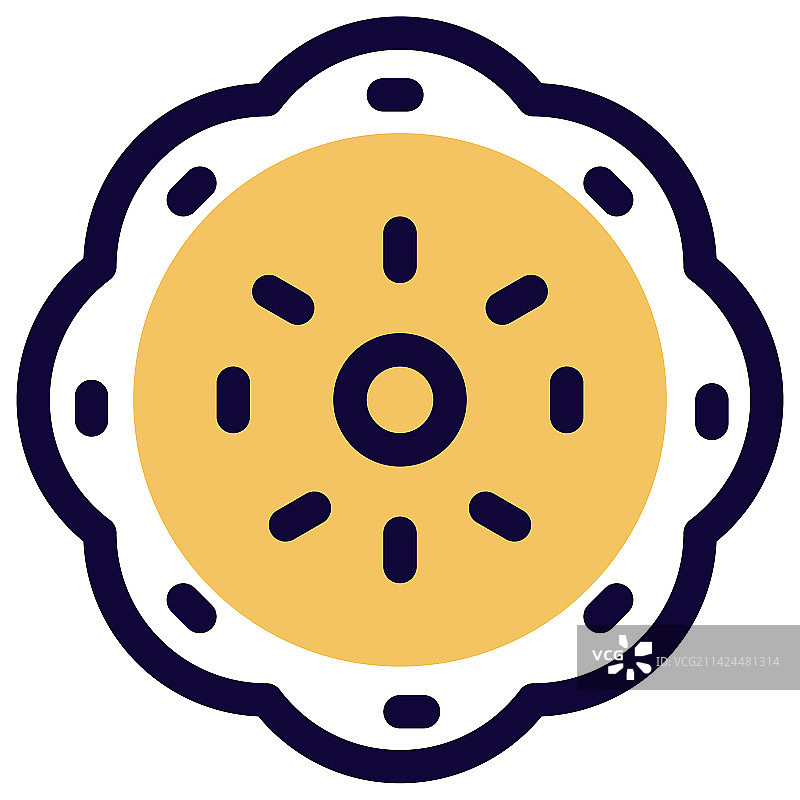 曲奇蛋糕光效图片素材