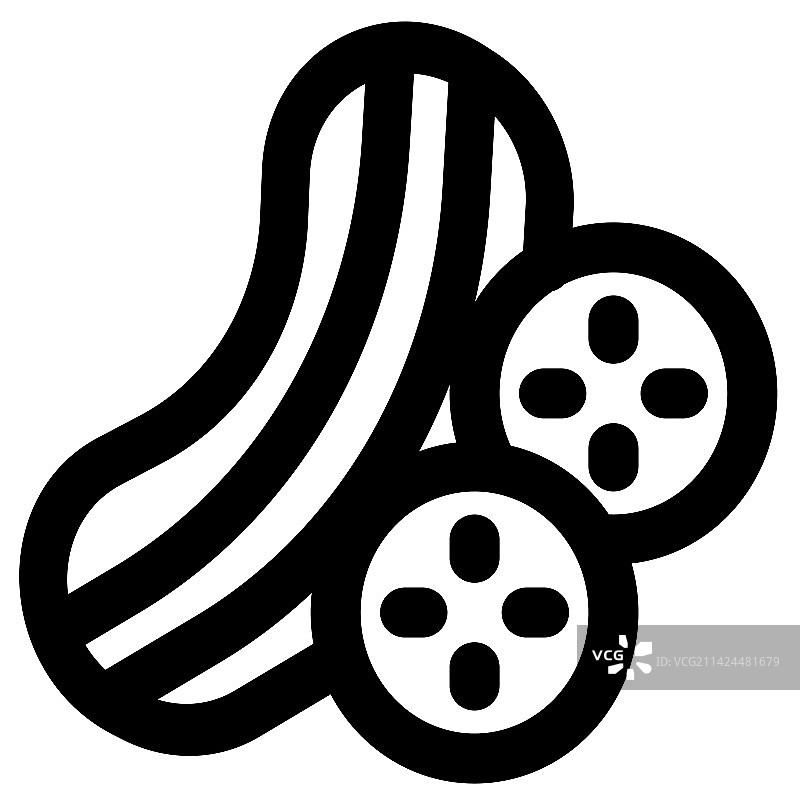 沙拉中的新鲜黄瓜图片素材