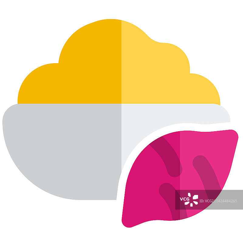 一碗新鲜的马铃薯泥图片素材