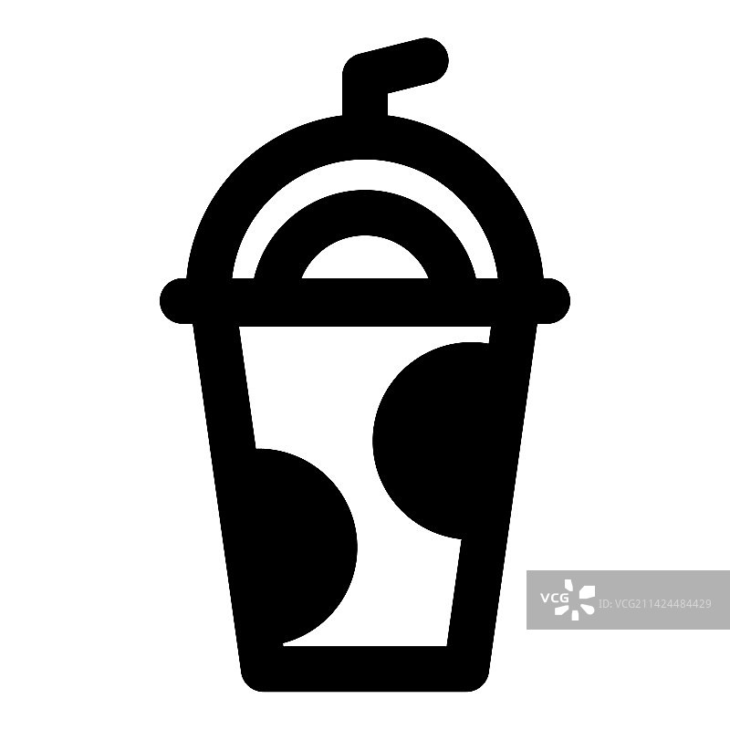 一次性外卖奶昔图片素材