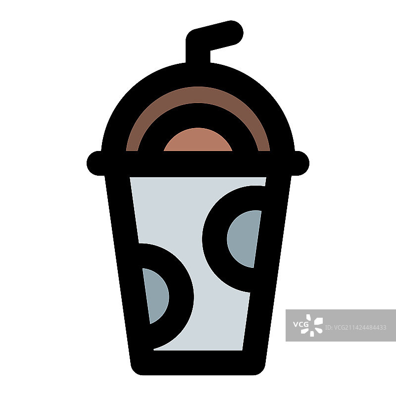 一次性外卖奶昔图片素材