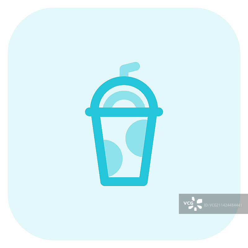 一次性外卖奶昔图片素材