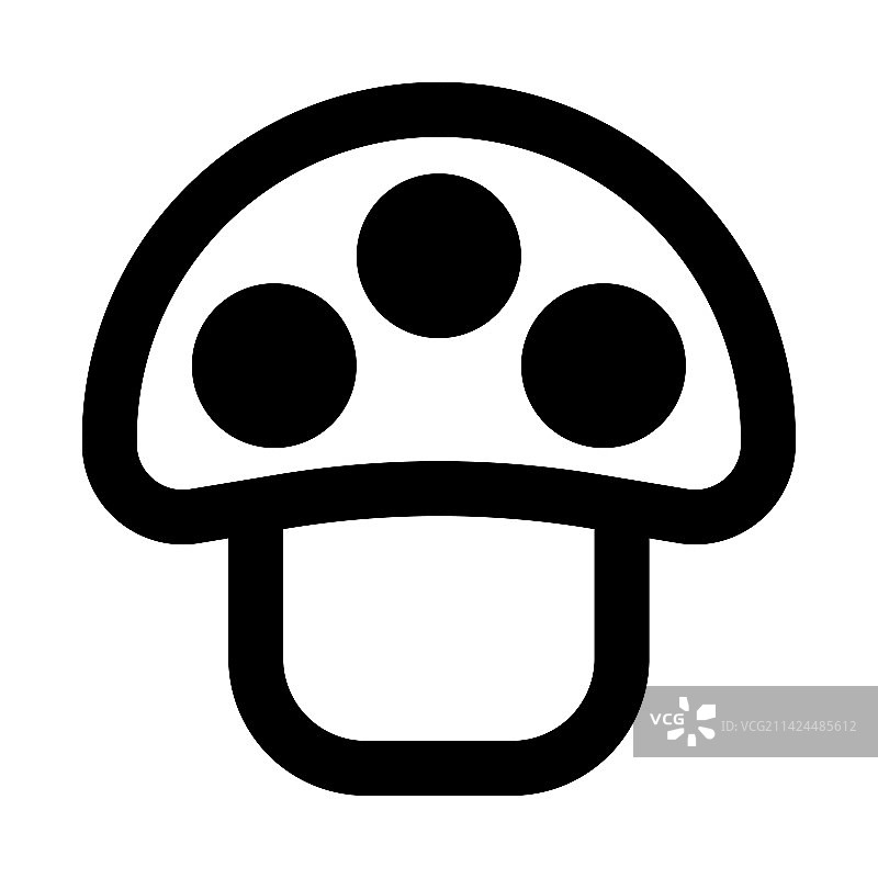 富含维生素的新鲜蘑菇图片素材