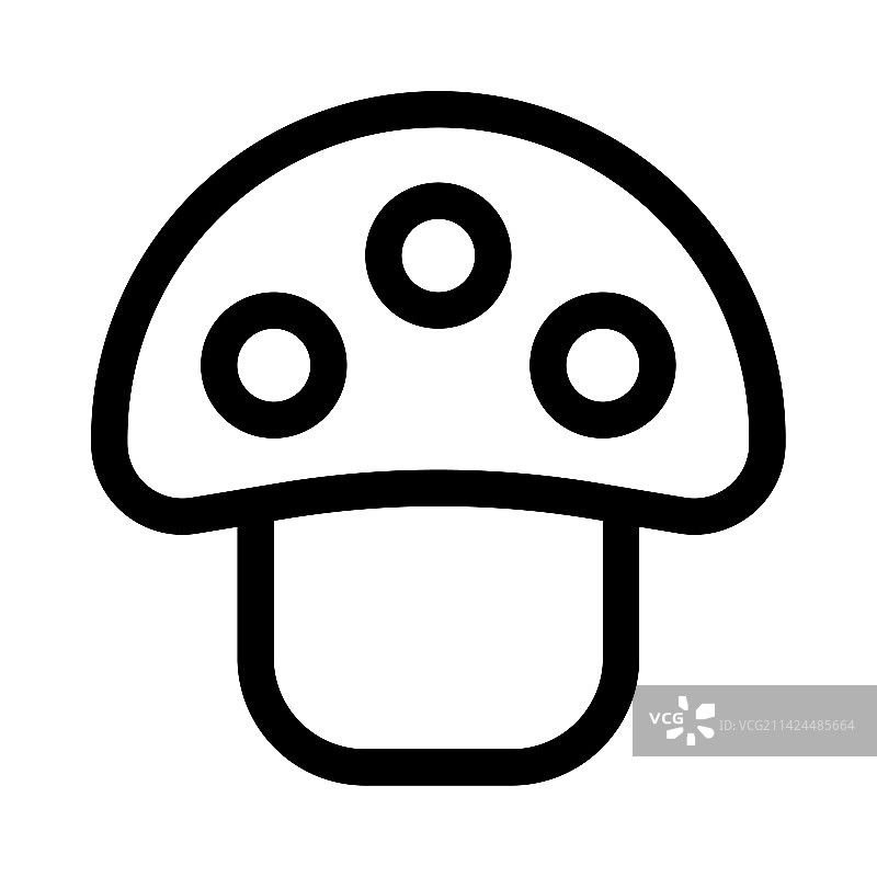 富含维生素的新鲜蘑菇图片素材