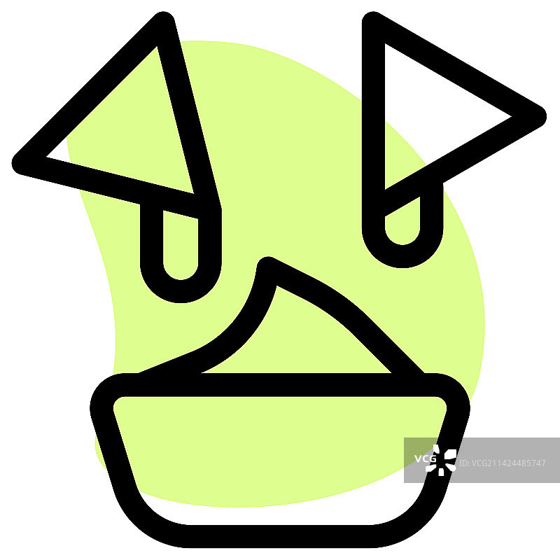 玉米片轮廓图片素材