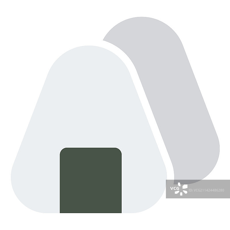 传统日式饭团与海苔图片素材