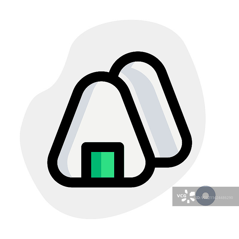 传统日式饭团与海苔图片素材