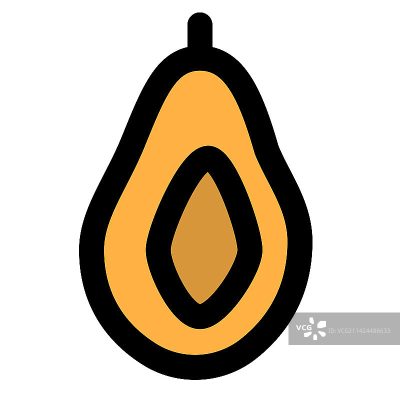 具有多种健康益处的新鲜木瓜图片素材