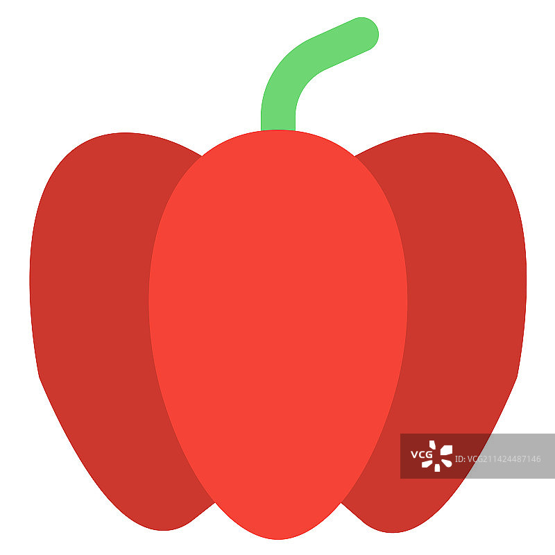 富含维生素 C 的新鲜甜椒图片素材