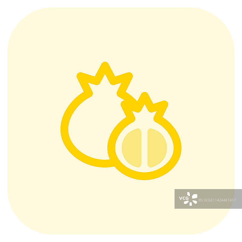 富含维生素的甜热带石榴图片素材