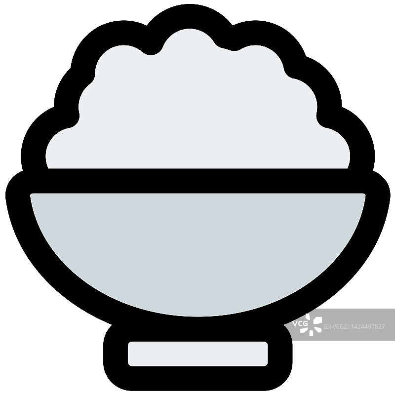 一碗热气腾腾的米饭图片素材