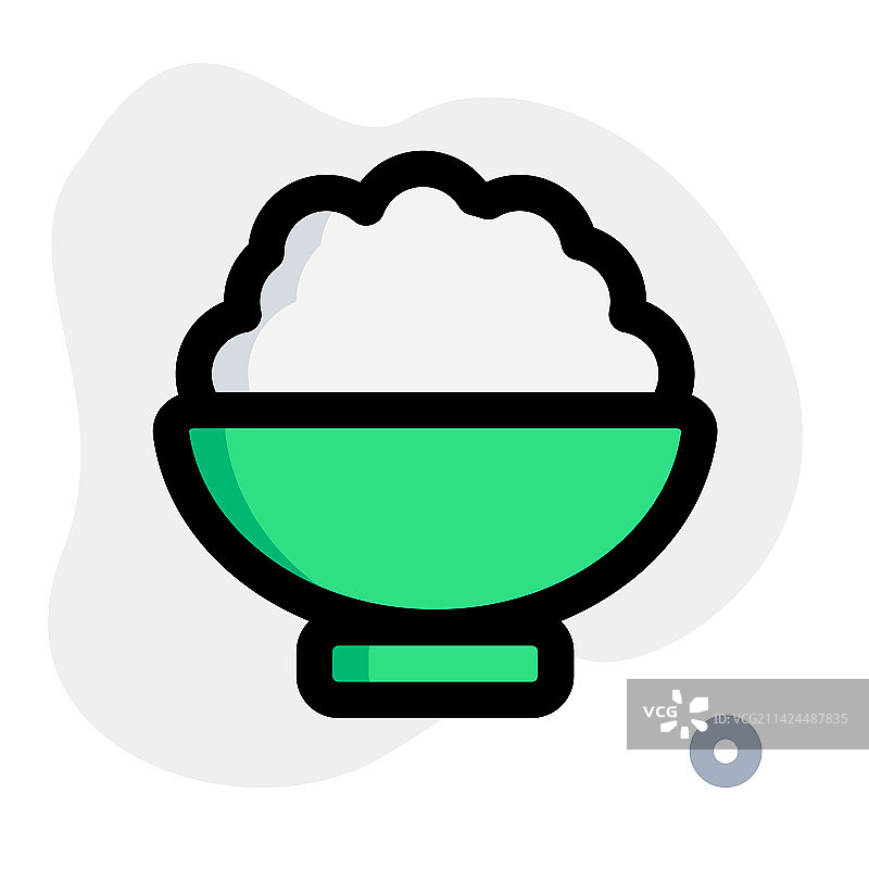 一碗热气腾腾的米饭图片素材