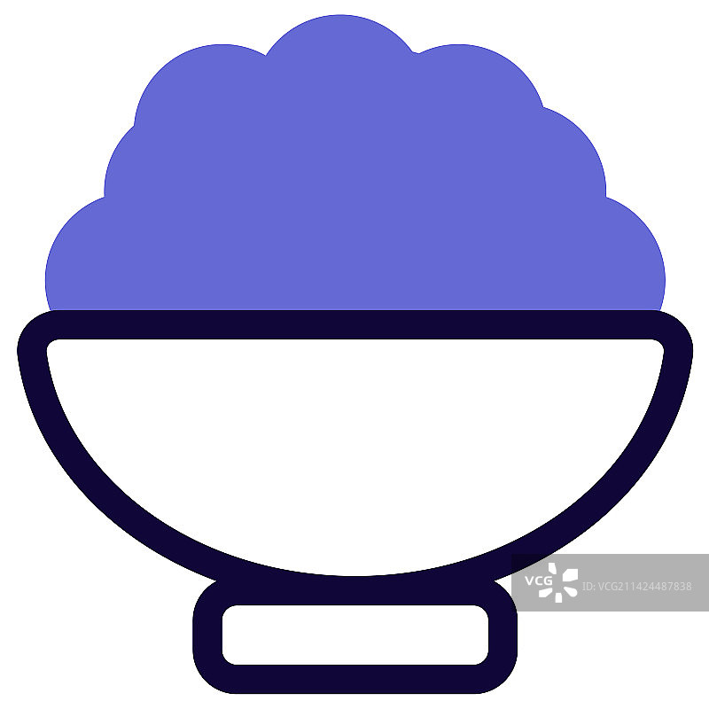 一碗热气腾腾的米饭图片素材