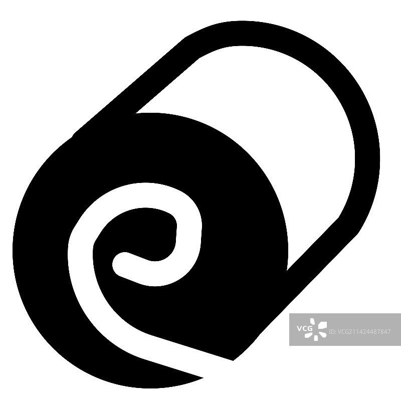 美味巧克力卷蛋糕图片素材