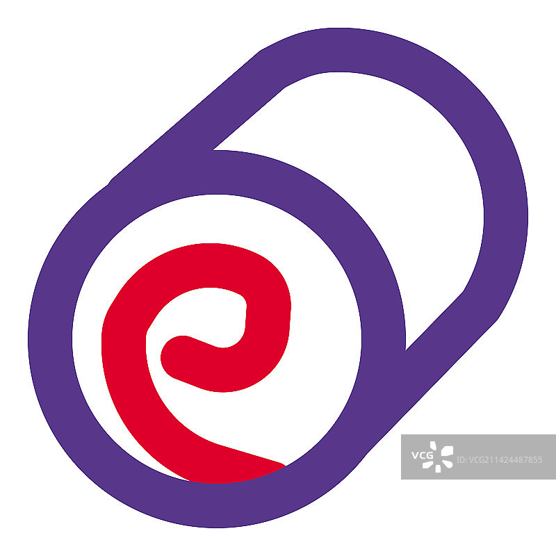 美味巧克力卷蛋糕图片素材