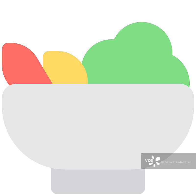 清淡的健康沙拉图片素材