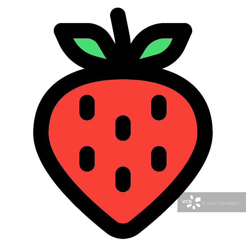 富含抗氧化剂的香甜草莓图片素材