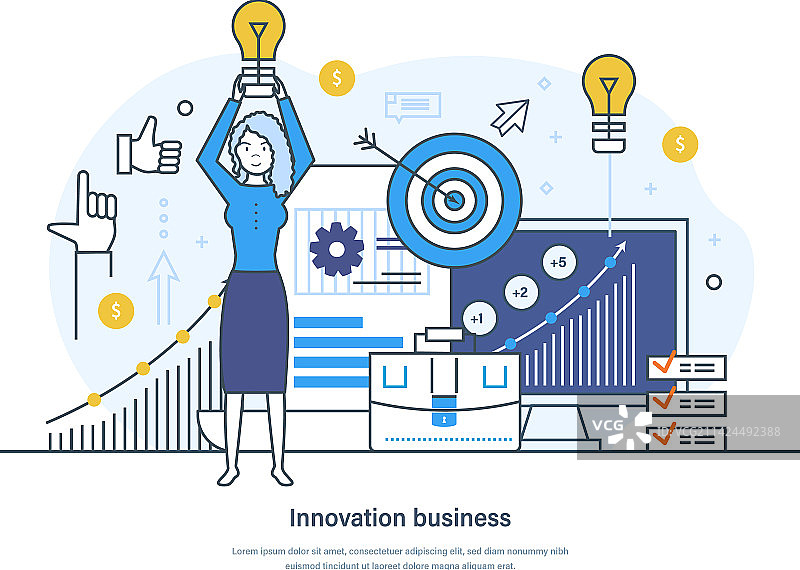 商业创新实施过程图片素材