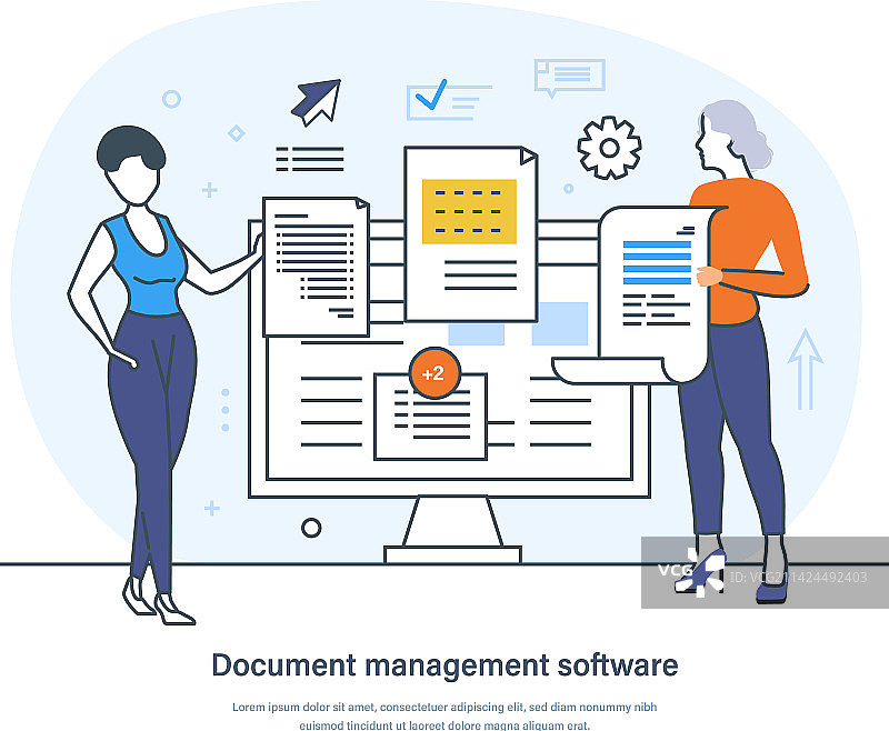 文档管理软件图片素材