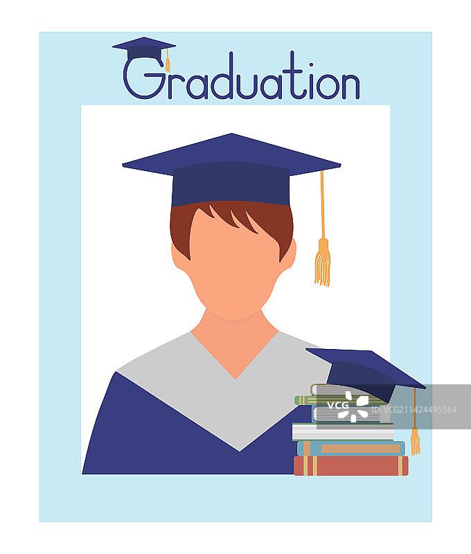 毕业照相亭道具文字边框图片素材